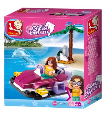 Sluban Girls Dream Holidays M38-B0600A Poduszkowiec