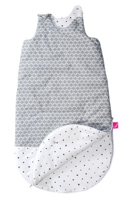 MOTHERHOOD Schlafsack 2in1 Zip-a-Round Grey Classics 3-18 m 2 tog