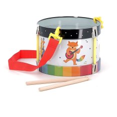 Vilac Tambour en métal animaux