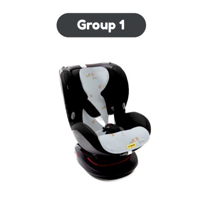 AEROMOOV Insert pour siège auto 9-18 kg Bunny Limited