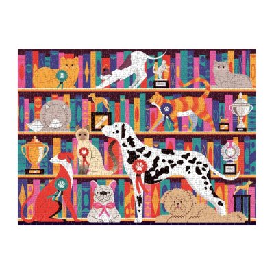 Puzzle Galison Animaux de compagnie à l'exposition 1000 pièces