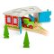 Bigjigs Rail Dreifach Lokschuppen mit Toren