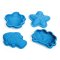 Bigjigs Toys Silikonowe foremki niebieskie Ocean