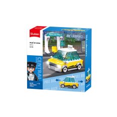Sluban Metropolis M38-B1260A Taxi jaune