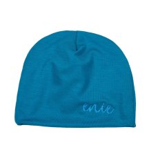 ENIE BABY Otroška kapa Bamboo petrol boy 9-12m