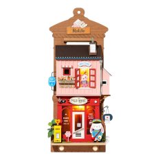 RoboTime Miniatura de casa para colgar Oficina de correos