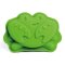 Bigjigs Toys Silikonski modelčki zeleni Meadow