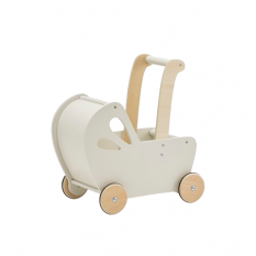 Moover Minikinderwagen voor poppen - Wit