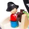 Bigjigs Toys Piratenschip met piraten