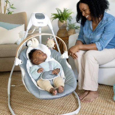 INGENUITY Leagăn muzical balansoar Parker™ 0l+, până la 9 kg