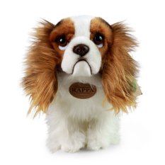 Rappa Peluche Chien Épagneul King Charles 25 cm