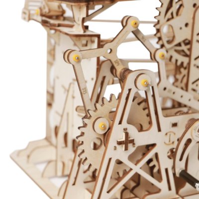 RoboTime 3D Mechanisches Holzpuzzle Kugelbahn Kaskade
