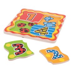Bigjigs Toys Moja prva sestavljanka za učenje štetja