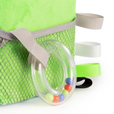 CANPOL BABIES Peluche cube sensoriel Ours gris
