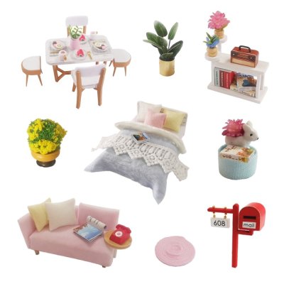 2Kids Toys miniatura domku Dom kolorowej glazury