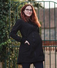 Softshell Draagjas Andrea + Body liner, zwart