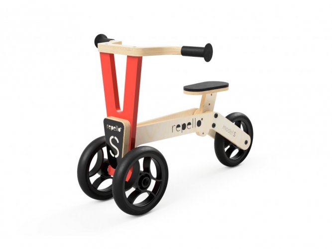Triciclo RePello - Modelo S - evolution vermelho