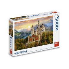 Dino Puzzle Maľovaný Neuswanstein 1000 dielikov