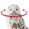 Rappa Plüsch Schneeeule mit drehbarem Kopf 28 cm ECO-FRIENDLY