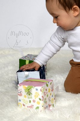 MyMoo Kocka za razvoj hvatanja Busy cube - Proljeće