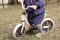 QPLAY Loopfiets Trainer Beige, leeftijd 2-4 jaar