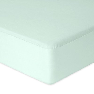 BABYMATEX Jersey Spannbettlaken wasserdicht 60x120 cm Minze