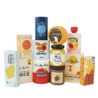 Le Toy Van Set de alimentos 12 piezas