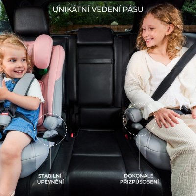 KINDERKRAFT Autosedačka I-Comfy i-Size (76 do 150 cm) Dark Grey