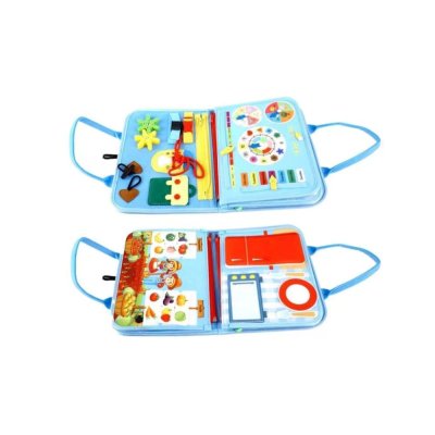 2Kids Toys Senzorična busy knjiga Dinozavri 3