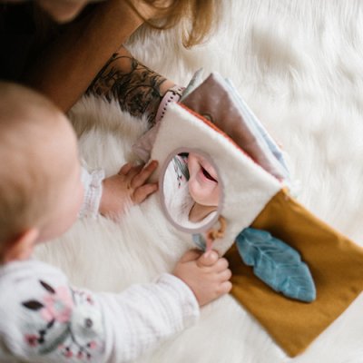 BABYONO Zintuiglijk boek Natuur 0m+