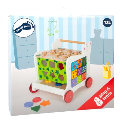 small foot Lauflernwagen Eisbär aus Holz