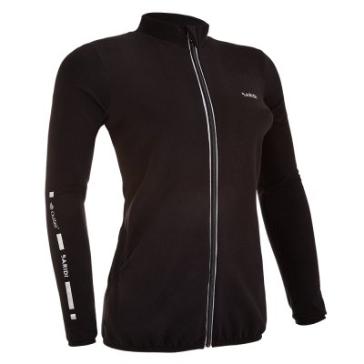 Damska bluza rozpinana smyk Outlast® - czarna