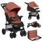 LIONELO Carrinho de passeio Emma Plus Coral Pink