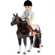Lottie Boneca Jóquei com Cavalo