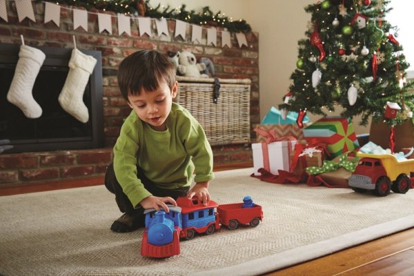 Green Toys Pociąg niebieski