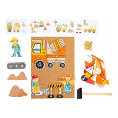 small foot Gra w wbijanie Transport