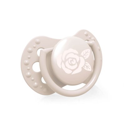 LOVI Smoczek mini Baby shower 0-2m 2szt dziewczynka