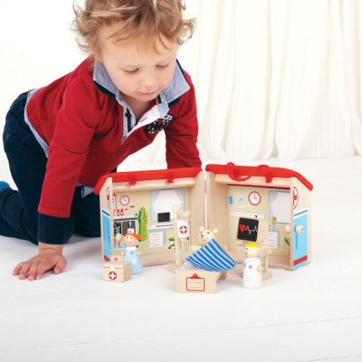 Bigjigs Toys Niedźwiedzi szpital
