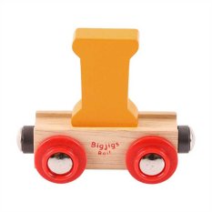 Bigjigs Rail Wagonik drewnianej kolejki - Litera I