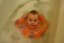 BABY RING Úszógyűrű 0-24 m - narancssárga