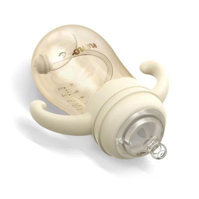 NENO Mio Babyflasche 3in1 - braun 6m+