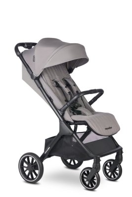 EASYWALKER Kočárek sportovní Jackey2 XL Pebble Grey + PETITE&MARS fusak Jibot