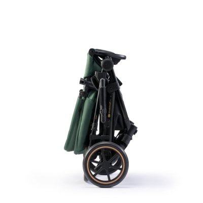 KINDERKRAFT SELECT Kinderwagen kombiniert 3 in 1 Prime 2 Dunkelgrün, Premium
