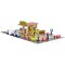 Jeujura Jeu de construction en bois 80 pièces Station-service