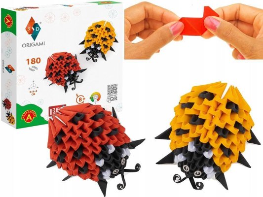 Pexi Origami 3D - Marienkäfer