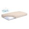 BABYMATEX Wasserdichtes Spannbettlaken 70x140 cm beige