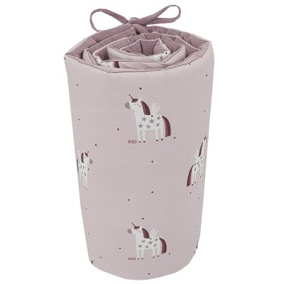 EKO Spjälsängsskydd Unicorn 180x35cm