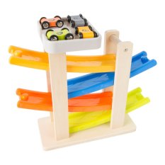 small foot Klip Klap Bahn mit 4 Autos