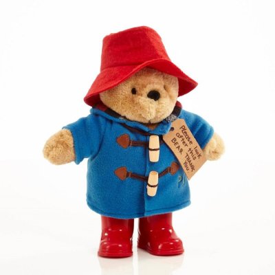 Rainbow Pluche Paddington met laarzen