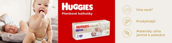 HUGGIES® Kalhotky plenkové jednorázové 3 Extra Care Pants (6-11kg) 48 ks